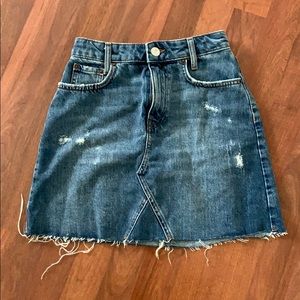 Urban outfitters denim skirt